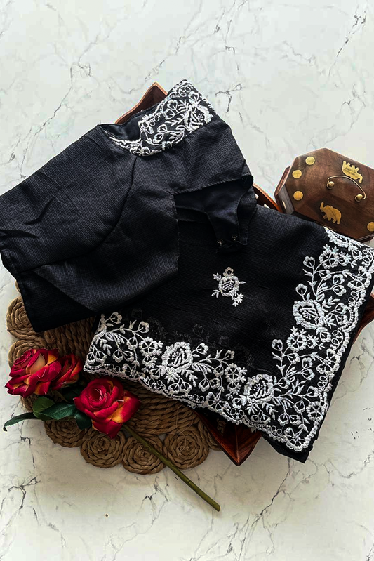 The Nargis Collection: Intricate Floral Embroidered