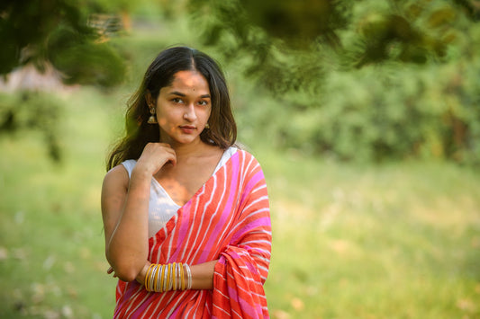 Leheriya cotton sarees - Aira - Rasiya